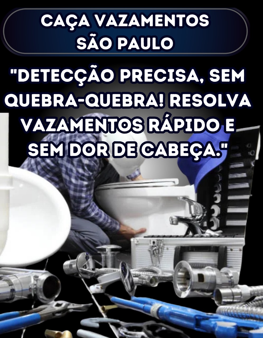 Profissional realizando Caça Vazamento em Brasília - DF